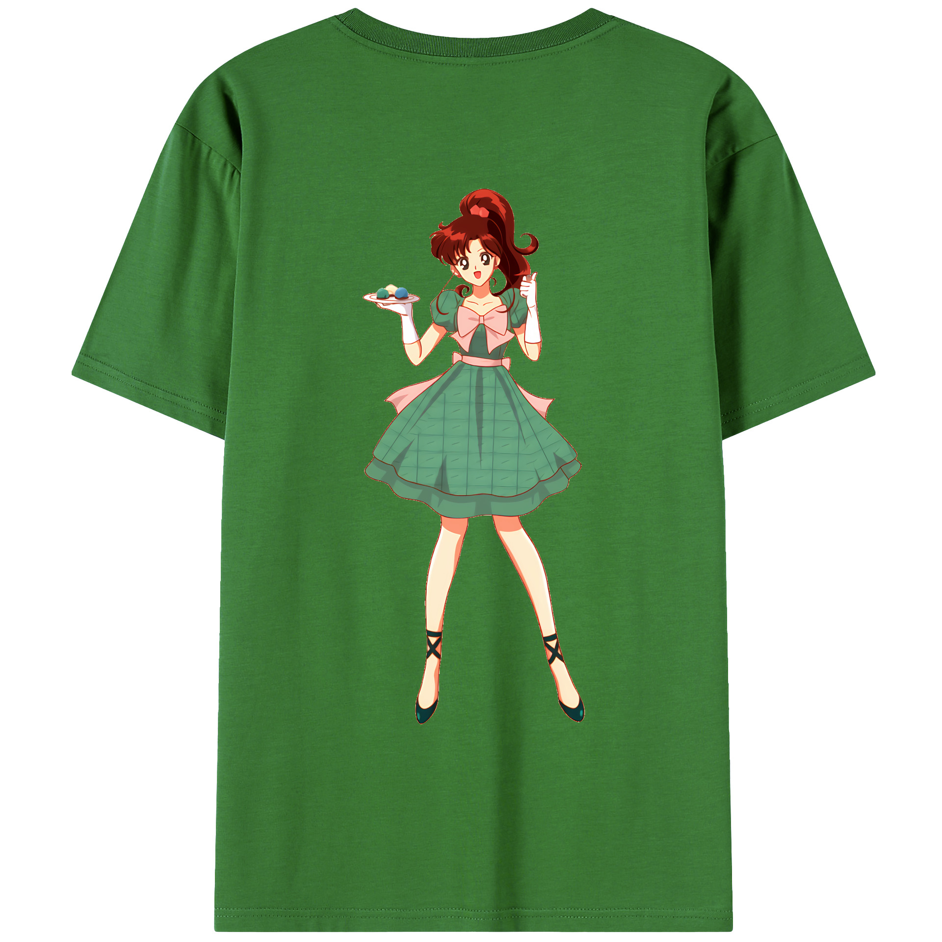 （画像用） 美少女戦士セーラームーン 木野 まこと きの まこと Sailor Moon Kino Makoto （セーラージュピター；Sailor Jupiter） レディース半袖Tシャツ(バックプリント)